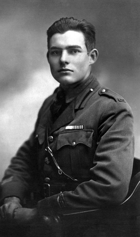 Ernest Hemingway in Milan (1918)