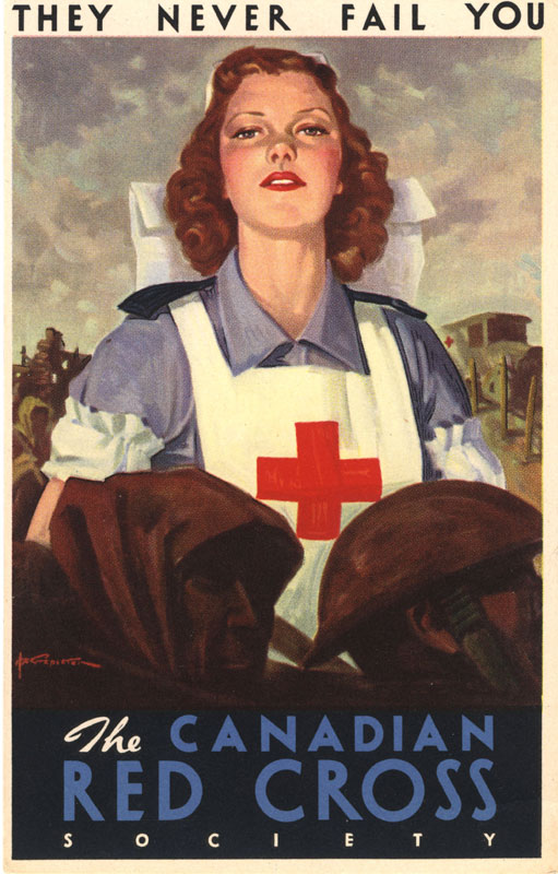 Canadian Red Cross Society postcard (1914-18)
