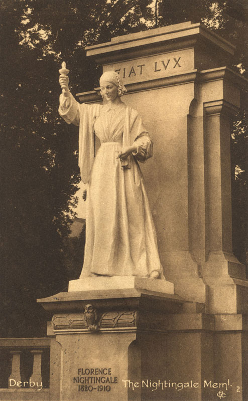 Florence Nightingale Memorial in Derby (c.1914)
