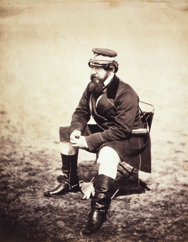 William Howard Russell during the Crimean War (c.1854)