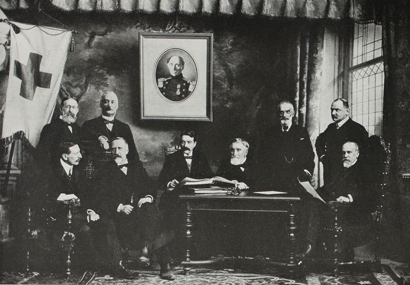 Inaugural meeting of the International Committee for Relief to the Wounded (1863)