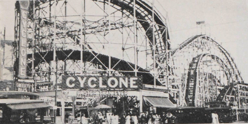 You'll never forget your ride on the Cyclone!
