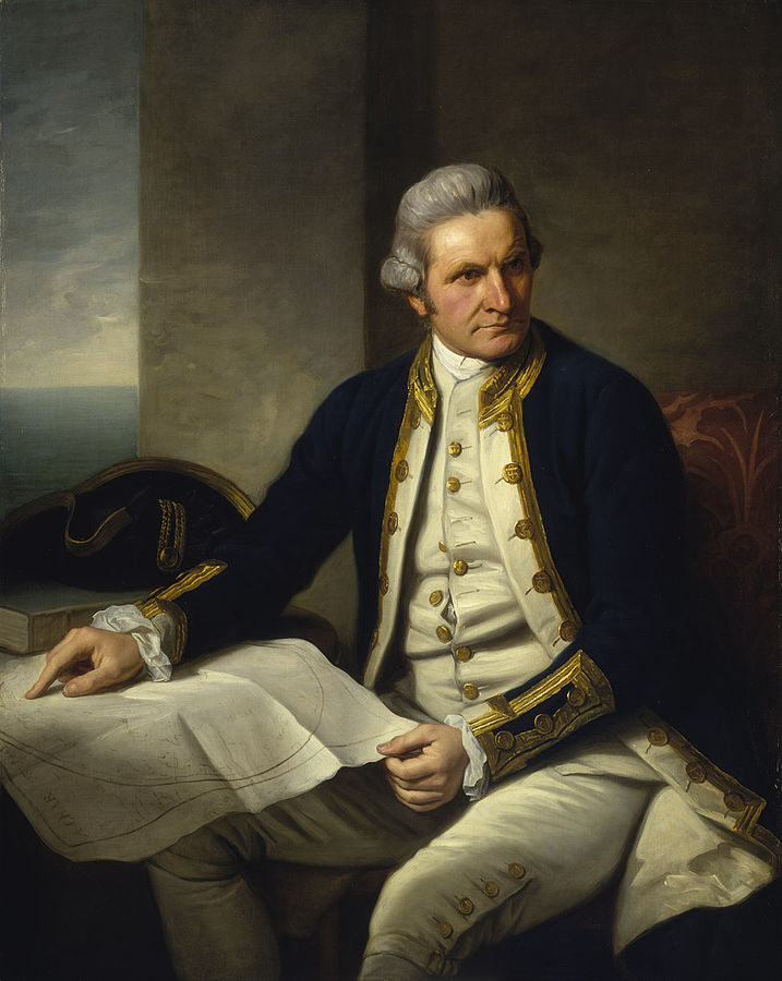 Captain James Cook by Sir Nathaniel Dance-Holland