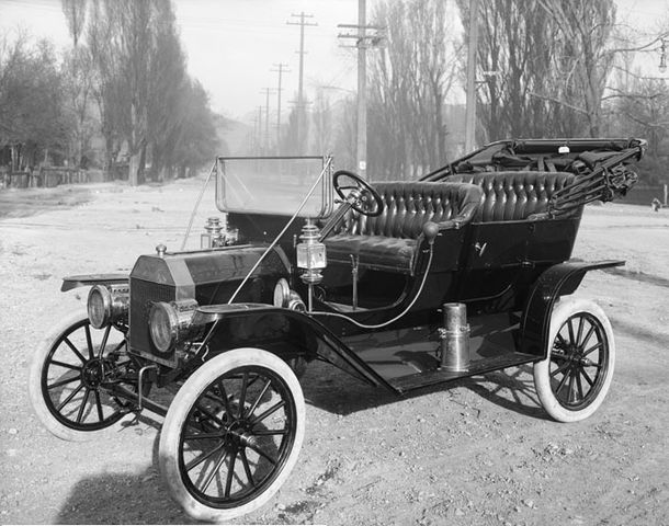 Ford Model T photographed in Salt lake City, 1910