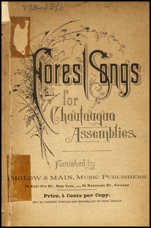 Forest Songs for Chautauqua Assemblies
