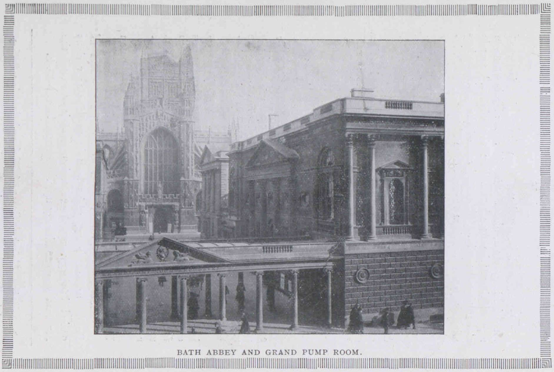 Bath Abbey and Grand Pump Room