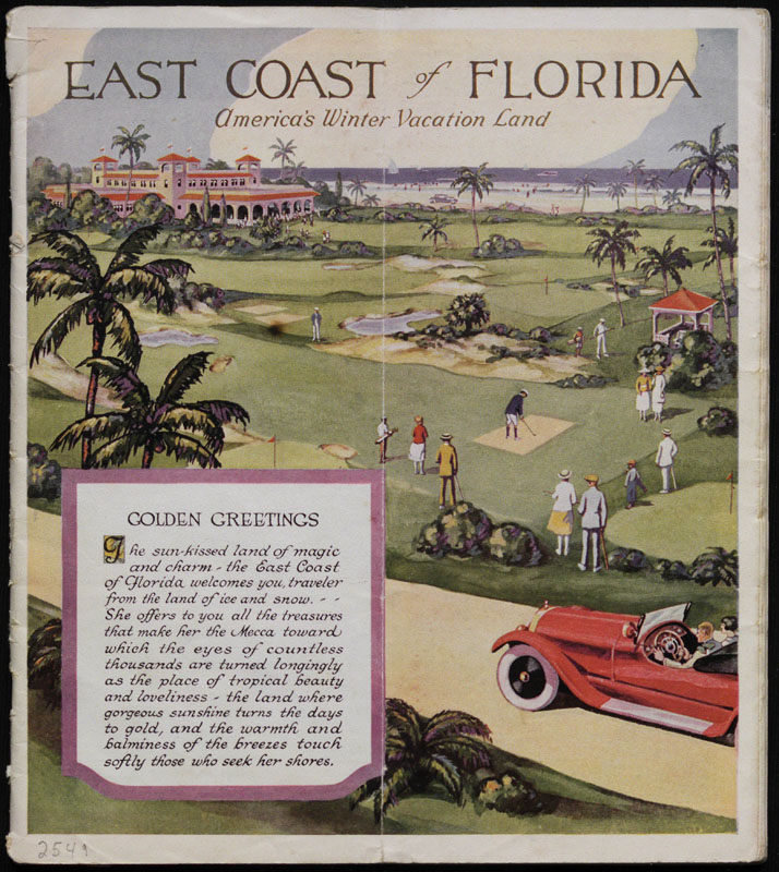East Coast of Florida. America's Winter Vacation Land